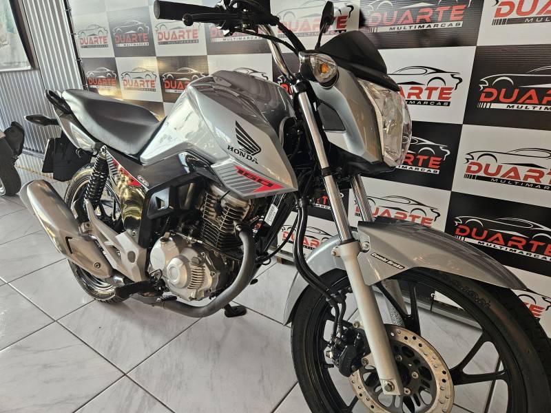 HONDA - CG 160 - 2020/2021 - Prata - R$ 16.500,00