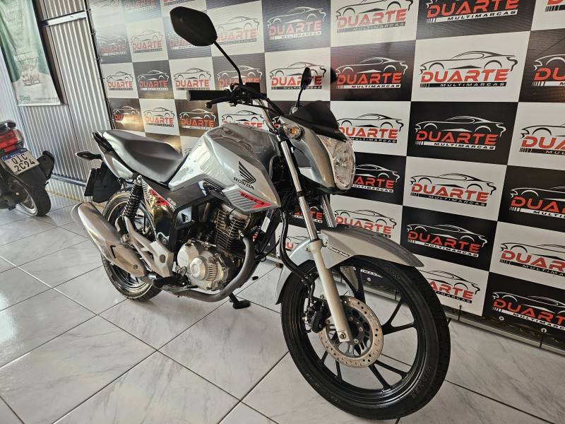 HONDA - CG 160 - 2020/2021 - Prata - R$ 16.500,00