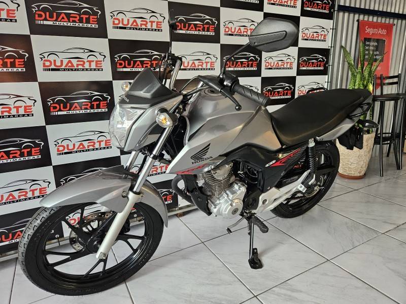 HONDA - CG 160 - 2020/2021 - Prata - R$ 16.500,00