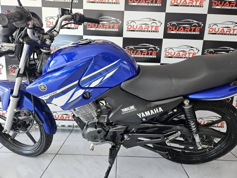 YAMAHA - FACTOR YBR - 2012/2013 - Azul - R$ 10.500,00